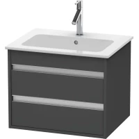 Тумба графит матовый 60 см Duravit Ketho KT642804949