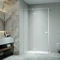 Душевой уголок RGW SV-040 Stilvoll 353204040-11 138x98 см, профиль хром, стекло прозрачное