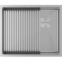 Кухонная мойка Paulmark Next-Pro PM705445-BS 54x45 см, нержавеющая сталь