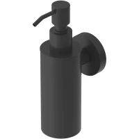 Дозатор для жидкого мыла Cezares Relax RELAX-SOIS-M-NOP настенный, черный матовый