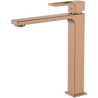 Смеситель для раковины DQ Dortmund DA1712033 розовое золото матовый