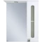 Зеркальный шкаф Misty Урал Э-Ура-04060-021П 60x72 см R, с подсветкой, выключателем, белый глянец - 1