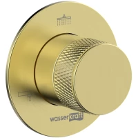 Переключатель на 3 положения WasserKRAFT Muritz 98DVR3BG золотой матовый