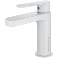 Смеситель для раковины Wonzon & Woghand WW-H1032-MW белый матовый