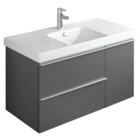 Тумба серый антрацит глянец 102 см Jacob Delafon Odeon Up EB891-442