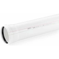 Труба канализационная с раструбом 50 х 150 мм Rehau Raupiano Plus 11200941005