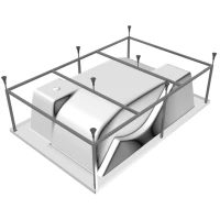 Каркас для ванны 190x125 Vayer Ontario GL000006912