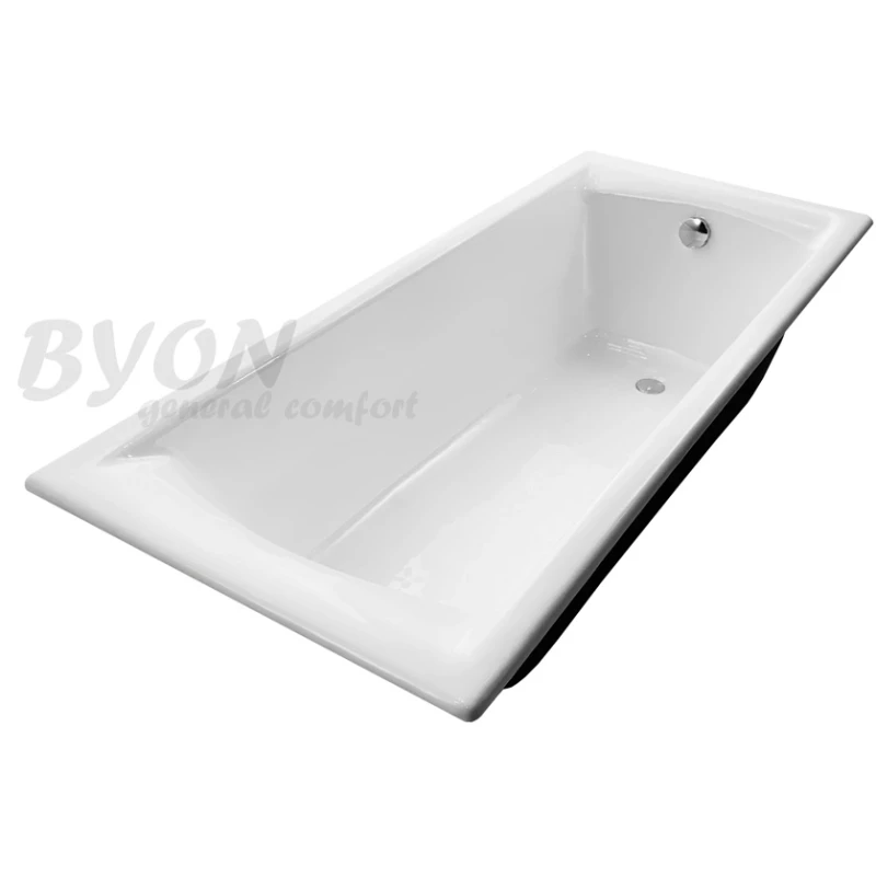 Чугунная ванна 180x80 см без ручек Byon Milan Н0000372