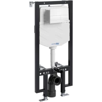 Инсталляция для унитаза WasserKRAFT Vils 56 56TLT.010.ME.WH04 с кнопкой смыва, белый