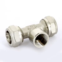 Тройник обжим 20 х 1/2