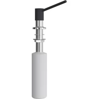 Дозатор для жидкого мыла Florentina Марко 707.728.0000.302 300 мл, встраиваемый, для кухни, хром/антрацит