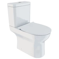 Унитаз-компакт IDDIS Drum DRU2DSEi24 безободковый, с сиденьем микролифт, белый