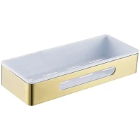 Полка для ванной Feramolli Piave GL331 35 см, золотой матовый