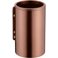 Стакан для зубных щеток Boheme Uno 10974-BRB настенный, бронза матовая