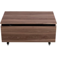 Тумба Cezares Slider SLIDER-800-1C-PI-NA-P 80 см, напольная, орех дымчатый