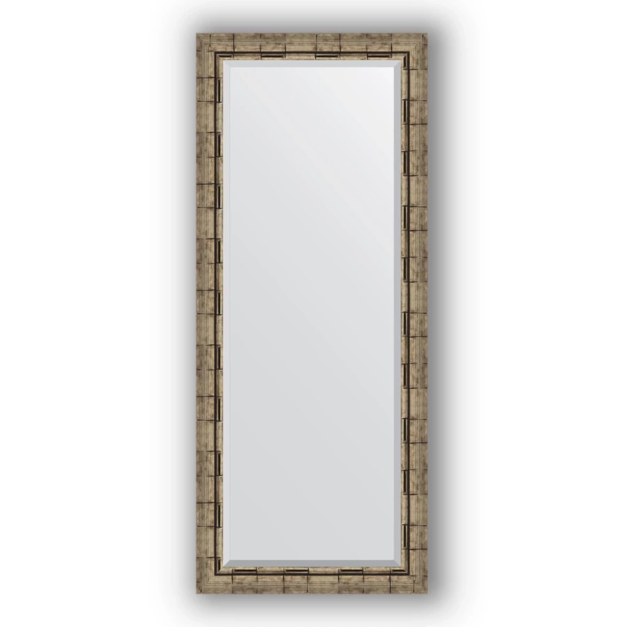 Зеркало 63х153 см серебряный бамбук  Evoform Exclusive BY 1186 - фото 1