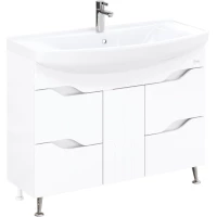 Тумба белый глянец 102,4 см Onika Веронэлла 110508