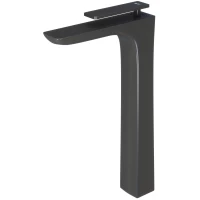 Смеситель для раковины NT Bagno Tirso H NT7801Н черный матовый