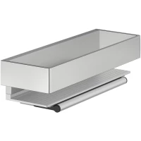 Полка для ванной KEUCO Edition 11 11159210000 30 см, со встроенным стеклоочистителем, нержавеющая сталь
