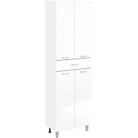 Пенал Onika Модерн 406002 напольный, белый глянец