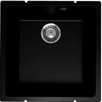 Кухонная мойка Ulgran Under 400-07 45x45 см, уголь