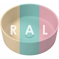 Раковина-чаша Whitecross Agate 0701.040040.2XXXX 40,5x40,5 см, накладная, покраска по RAL матовый полностью