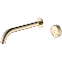 Смеситель для раковины Boheme Tech 158/2-G встраиваемый, золотой