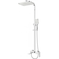 Душевая система Esbano Basco ESDSBASC-DSXR 300x195 мм, со смесителем, хром