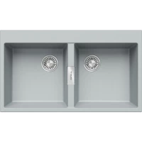 Кухонная мойка Tolero TL-862 платина 856356