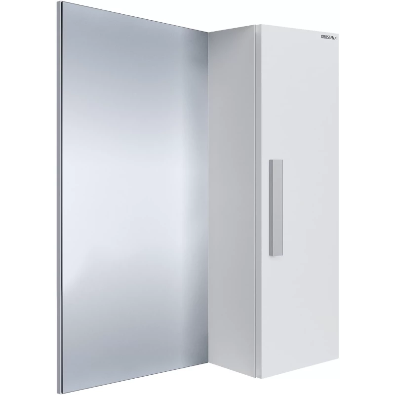 Зеркальный шкаф Grossman Нео 206022 60x66,6 см L/R, белый глянец