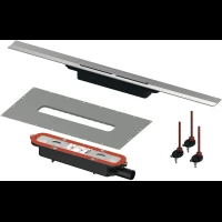 Душевой трап (лоток) Tece TECEdrainprofile 641024 50-100 см, с решеткой, щелевой, нержавеющая сталь