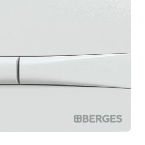 Изображение товара инсталляция для унитаза berges novum f1 040250 с кнопкой смыва, белый глянец