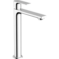 Смеситель для раковины Hansgrohe Rebris E 72591000 CoolStart, с донным клапаном, хром