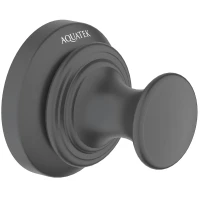 Крючок Aquatek Классик AQ4501MB для ванны, черный матовый