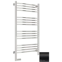 Полотенцесушитель электрический 1000x500 темный титан муар МЭМ левый Сунержа Флюид 2.0 15-5220-1050