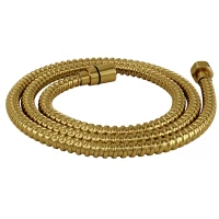 Душевой шланг WasserKRAFT Aisch A194 150 см, золотой матовый