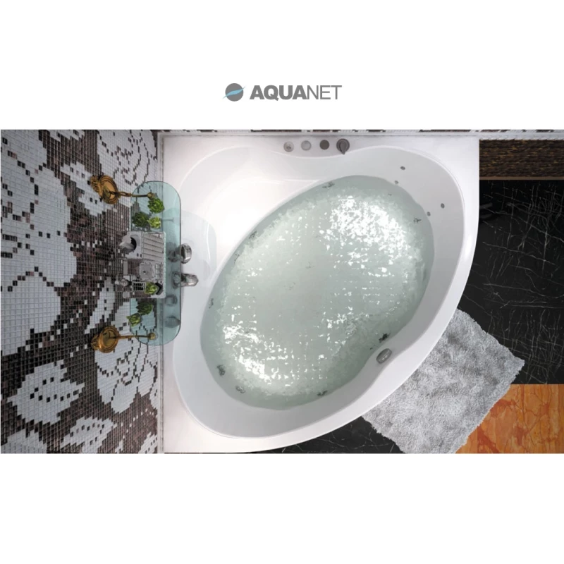 Акриловая ванна 140x140 см Aquanet Palau 00205535
