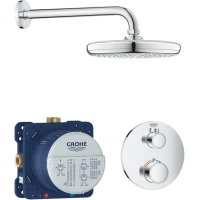 Душевой комплект 210 мм Grohe Grohtherm 34726000