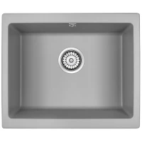 Кухонная мойка Paulmark Gera серый металлик PM205546-GRM