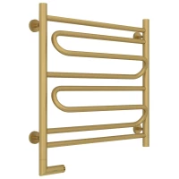 Полотенцесушитель электрический 600x600 золотой матовый МЭМ левый Сунержа Элегия 2.0 032-5218-6060
