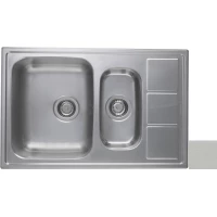 Кухонная мойка декоративная сталь Longran Lotus LTL780.500 15XT8P