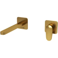 Смеситель для раковины WasserKRAFT Havel A3651.284 встраиваемый, золотой матовый