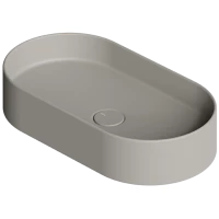 Раковина-чаша Alice Hide Stadium 31120119 65x35 см, накладная, серый матовый