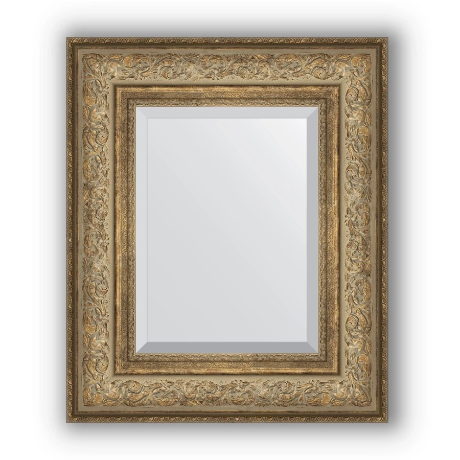 Зеркало 50x60 см виньетка античная бронза Evoform Exclusive BY 3373 зеркало 50x60 см evoform standard by 0209