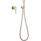 Гигиенический душ Abber Emotion AF8825G со смесителем, золотой матовый - 2