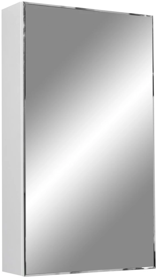 Зеркальный шкаф 40х70 см белый матовый Stella Polar Альда SP-00000221 - фото 1