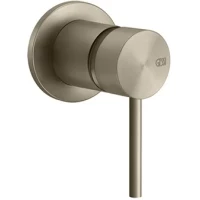 Смеситель для душа Gessi Gessi316 54019#726 встраиваемый, светлая бронза матовая