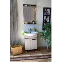 Комплект мебели венге/орегон 50 см Sanflor Толедо C0000001823 + 4620008195766 + C0000001863