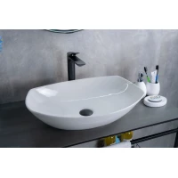 Раковина-чаша GID N9137 56x40 см, накладная, белый