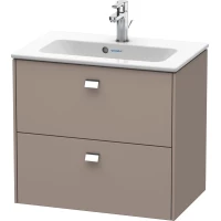 Тумба базальт матовый 62 см Duravit Brioso BR411001043
